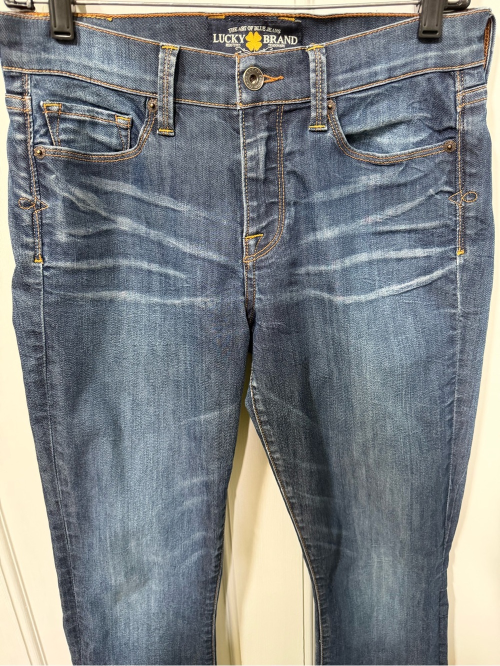 Lucky Brand Indigo Flare Jeans - Picture 3 of 11